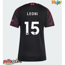 Camiseta Liverpool Giovanni Leoni #15 Tercera Equipación para mujer 2026-27 manga corta